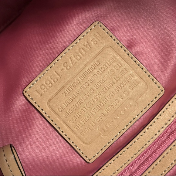 NWOT Coach Limited Edition Tattoo Gold Purse Handbag !! - Picture 14 of 14